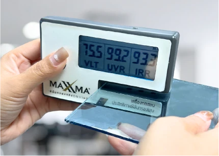 ฟิล์มกันรอยซันรูฟสีฟ้า